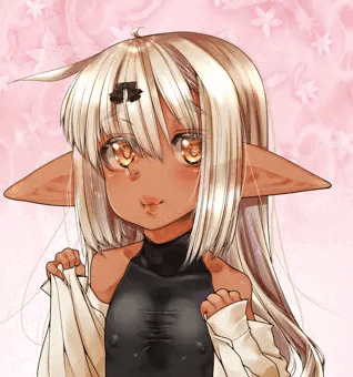 褐色黒インナー