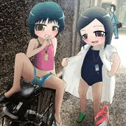 水着を見せてくれる子