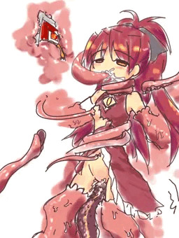 魔女に捕食された魔法少女