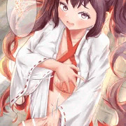 隠しきれないふた妹巫女