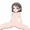 小さい水着で開脚する千枝(MB)