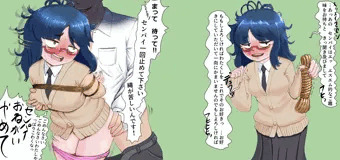 勇気を出してセンパイを誘惑するが「動けない」という状況に想像以上に不安感を催してしまいパニックになってしまう女の子