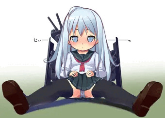 見つめる響ちゃん