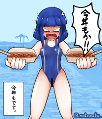 【一次創作】ボディペイント水着チャレンジ！