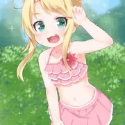 水着お団子乃愛ちゃん