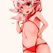 吸精主　思春期エルフちゃん（淫乱）
