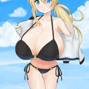 水着ロリ超乳
