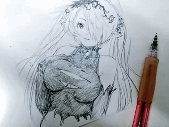 黒妖精さんらくがき