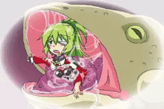 蛙に見込まれた蛇