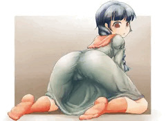 成美ちゃんお尻