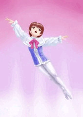 王子役を踊る少女