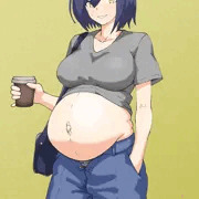 ボテ腹普段着_静凛