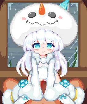 ハツユキソウちゃんと騎乗位えっち