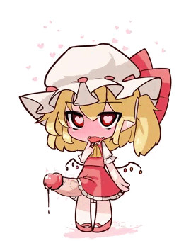 デフォルメふた巨根フランちん
