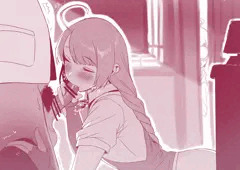 夕暮れ時の司令室にて夕雲姉さんが