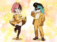 ゴールデンなほちゃんりおちゃん