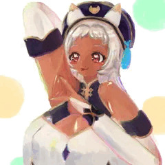 けむりくん衣装の猫吹ケムリちゃん
