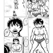 女子棒倒し