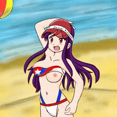Aチャンネル　ぽろり乳ユー子