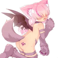 【Skeb】メカクレケモロリサキュバス