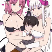 サキュバスにモテモテ