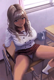 二人きりの教室で・・・