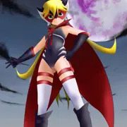 夜のドロンジョ様（gif）