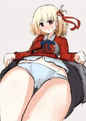 たきなが またパンツを 見たがっているようなので・・・