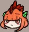 白黒お面
