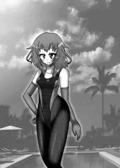 水着タイツクロちゃん