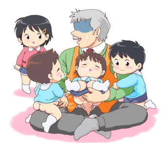 せんせ、なにしてるの？