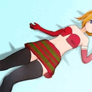 サンタガール脱がせる