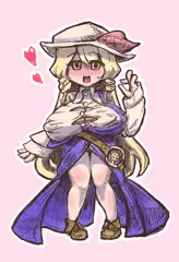 どたぷんシコシコなデフォルメティック豊姫様【綿月豊姫】