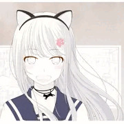 猫耳のヘアバンドつけてみた