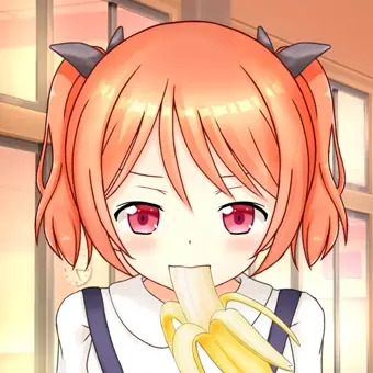 バナナが大好きな女の子