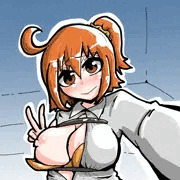 推し鯖に自撮りを送るぐだ子