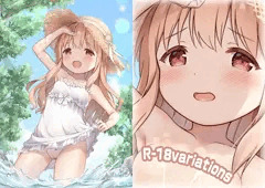 ロリ幼女濡れ透け→裸→射精 [R-18 60 hentai variations] innocent lolita girl gets bukkaked.