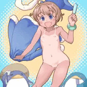 暑くても、えここちゃんを描きたくなる病。