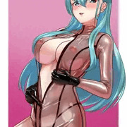 鈴谷半透明ラバースーツmode
