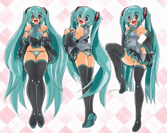 ぱんちらミクちゃんズ