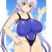 クリスちゃん残暑水着