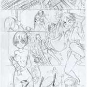 【次回作】モカの包茎ふたなりコンパニオン（仮）【下絵】