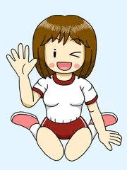 モブっぽいワンドロオリキャラ絵。（目元差分あり）