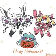 メダロットロボ娘でハロウィン！