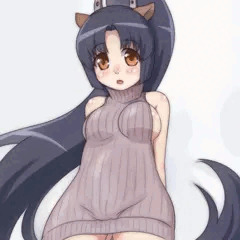 このセーター少し寒いのでございます…