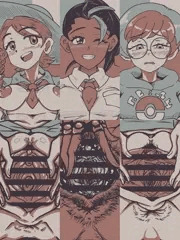 アオイネモボタンのおまんこくぱぁイラスト♡