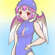 例の水着みすちー