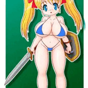 ロリ巨乳ビキニアーマー