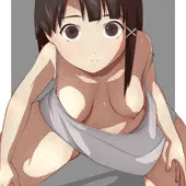 レイン胸チラ