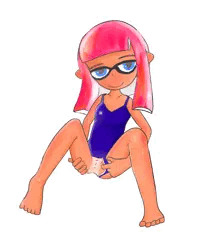 スク水のインクリングちゃん